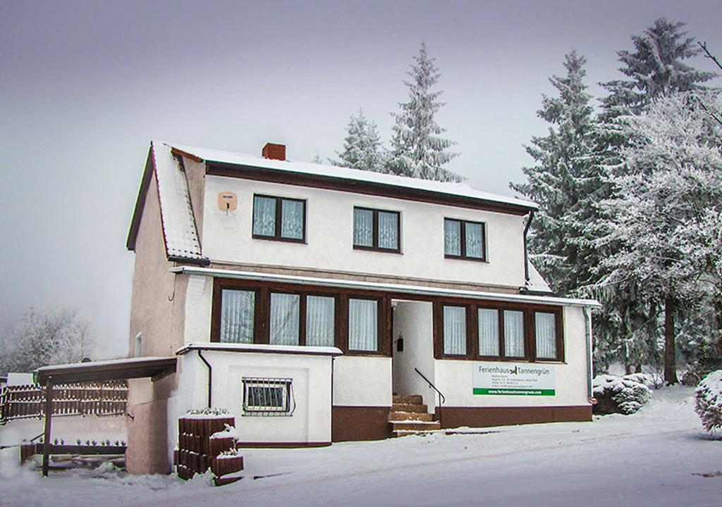 Ferienhaus Tannengruen Friedrichsbrunn Exterior photo